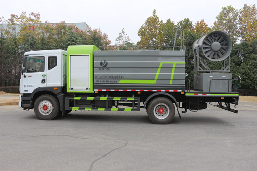 程力威牌多功能抑塵車-東風(fēng)D9霧炮 灑水車